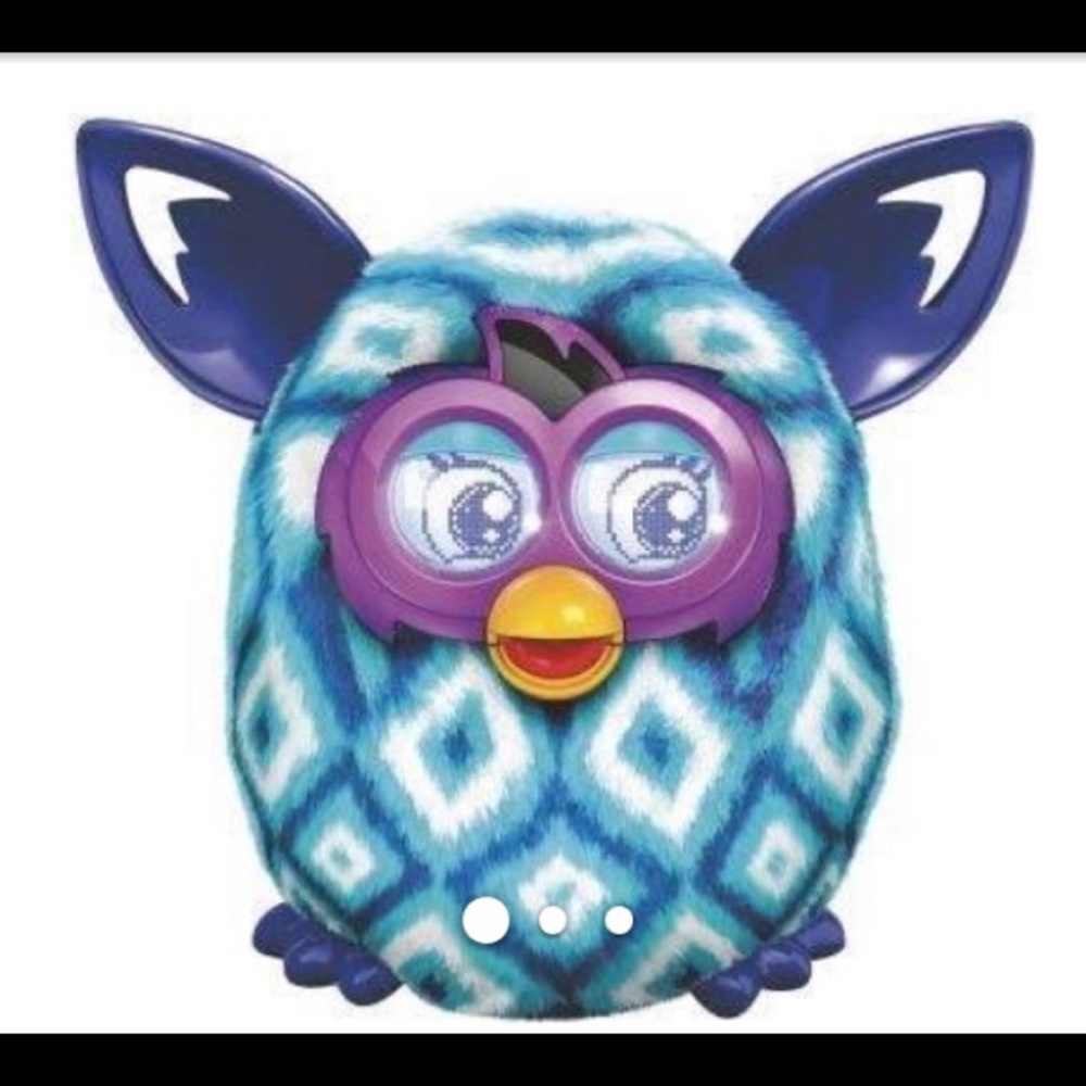 blue limited edition furby